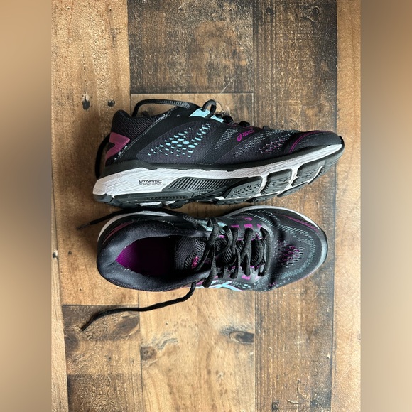 ASICS Women's GT-2000 7 Running Shoe Black/Skylight Size 5 - Picture 6 of 8